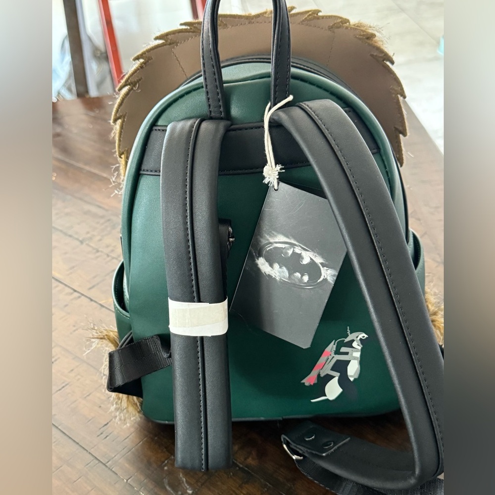 NWT Limited Edition Loungefly Marvel DC Comics Batman Penguin Backpack - Picture 5 of 7